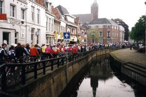 Drukte bij de start !!!!